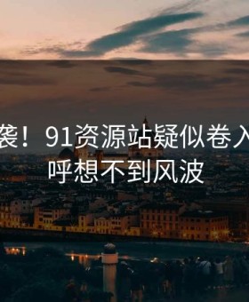愣住来袭！91资源站疑似卷入网友直呼想不到风波