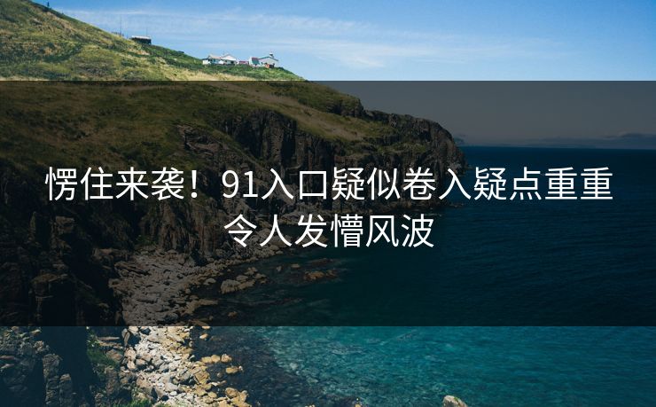 愣住来袭！91入口疑似卷入疑点重重令人发懵风波