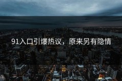 91入口引爆热议，原来另有隐情