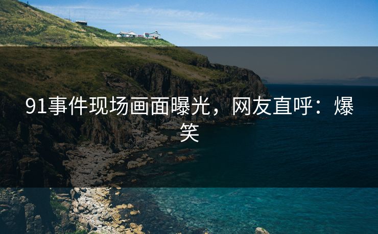 91事件现场画面曝光，网友直呼：爆笑